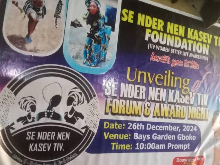 Unveiling of Se Nder Nen Kasev Tiv Forum & Award Night